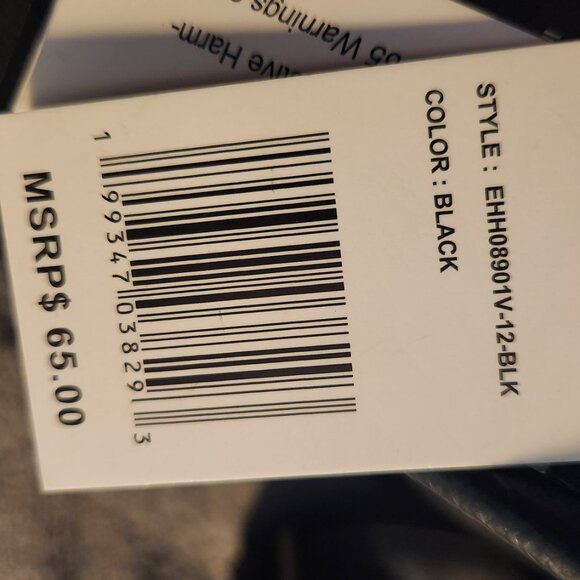 Ed Hardy Black Chain Handle Satchel Purse | Style EHH08901V-12-BLK | Tattoo Rose - Picture 2 of 4